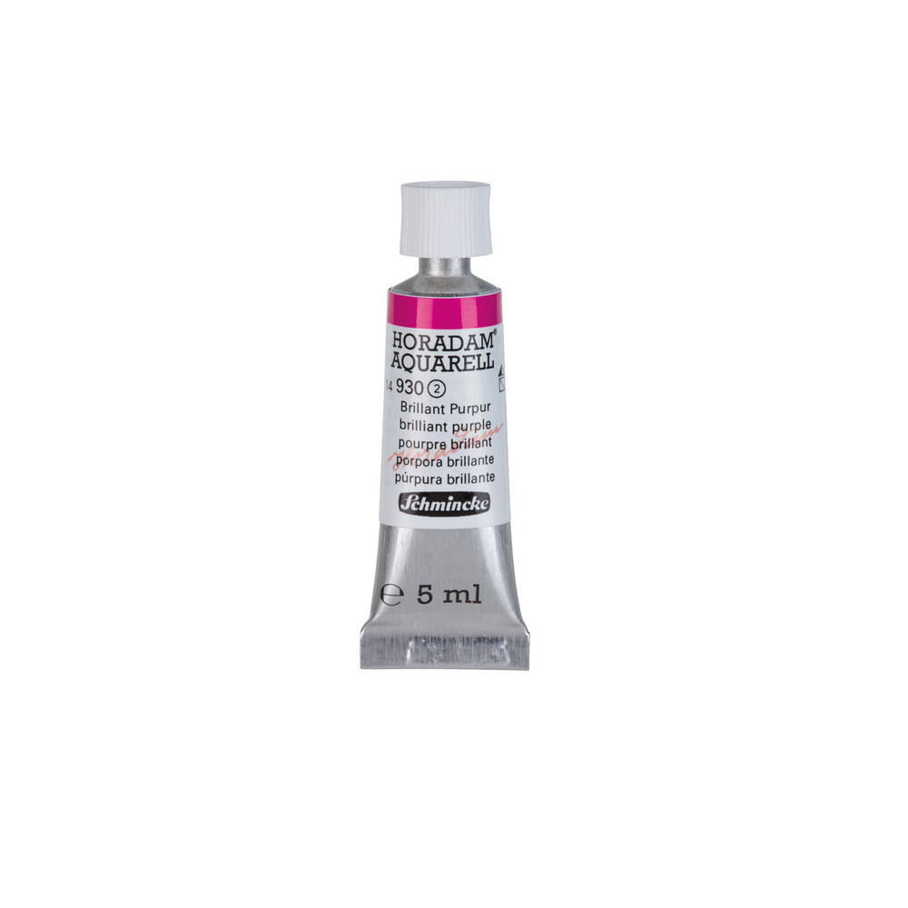 Horadam Aquarell watercolor paint - Schmincke - 930, Brilliant Purple, 5 ml