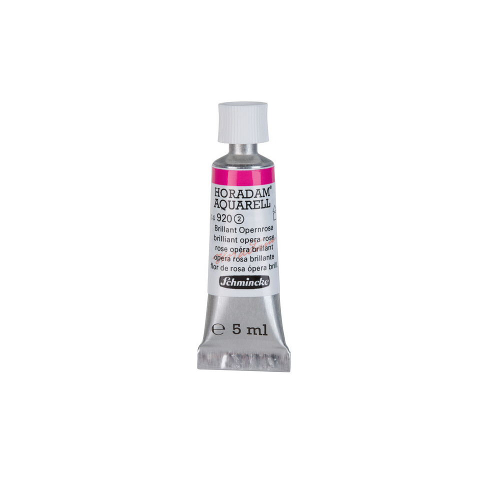 Horadam Aquarell watercolor paint - Schmincke - 920, Brilliant Opera Rose, 5 ml