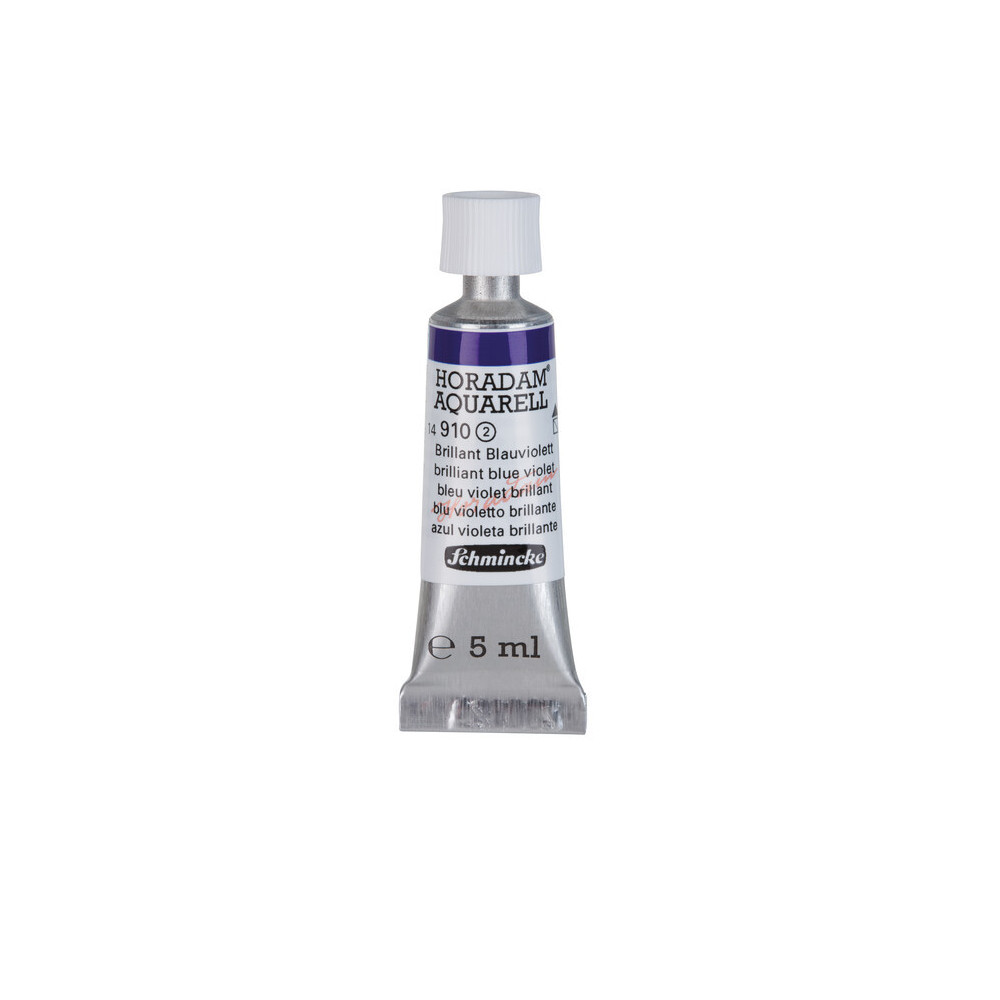 Farba akwarelowa Horadam Aquarell - Schmincke - 910, Brilliant Blue Violet, 5 ml