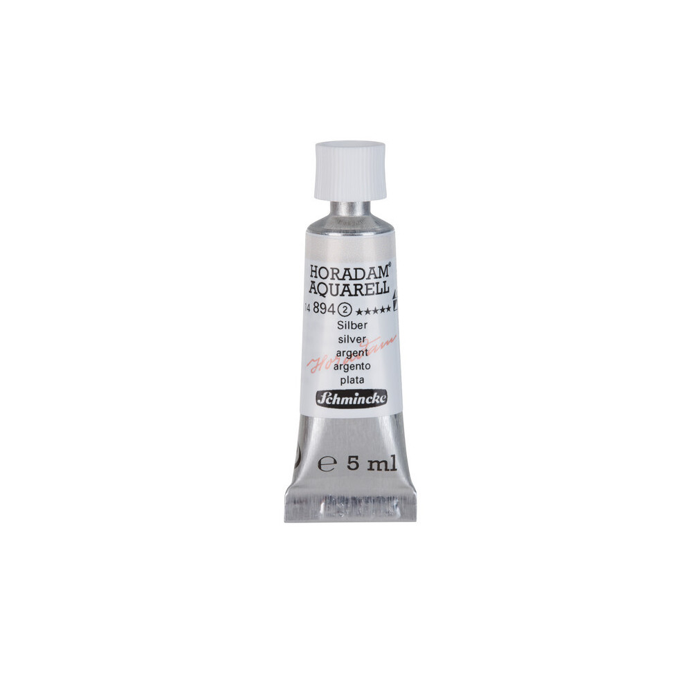 Farba akwarelowa Horadam Aquarell - Schmincke - 894, Silver, 5 ml