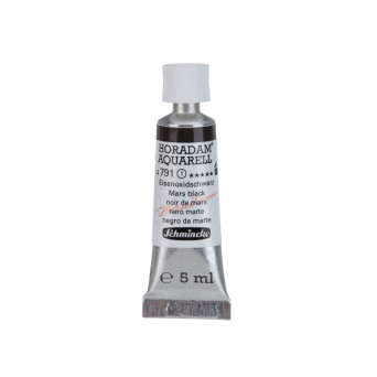 Horadam Aquarell watercolor paint - Schmincke - 791, Mars Black, 5 ml