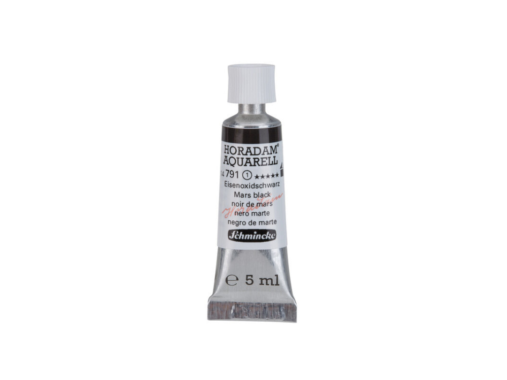 Horadam Aquarell watercolor paint - Schmincke - 791, Mars Black, 5 ml