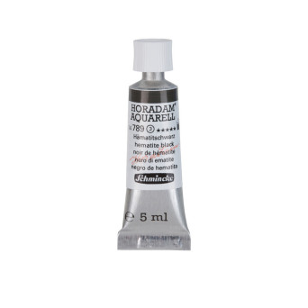 Farba akwarelowa Horadam Aquarell - Schmincke - 789, Hematite Black, 5 ml