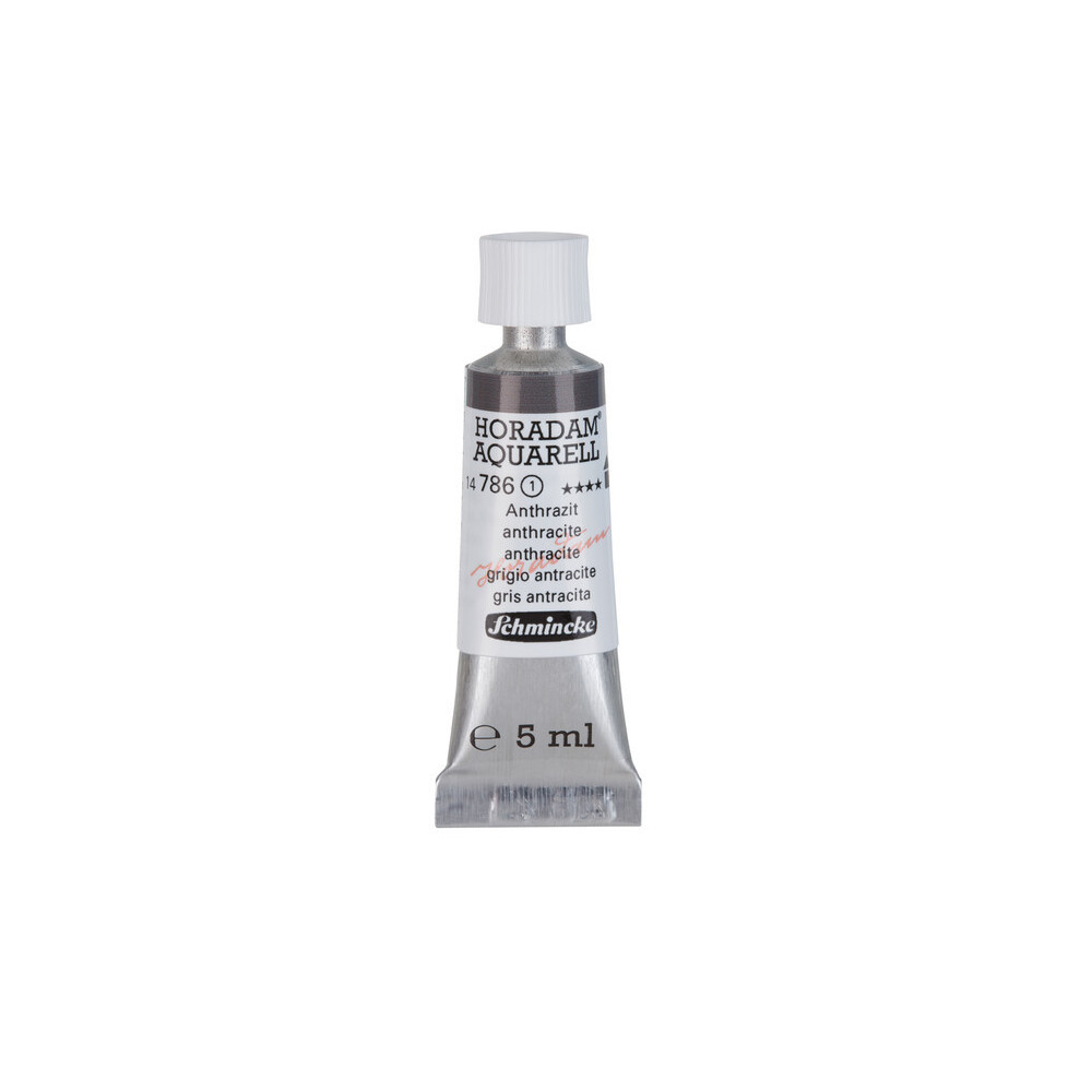 Farba akwarelowa Horadam Aquarell - Schmincke - 786, Anthracite, 5 ml