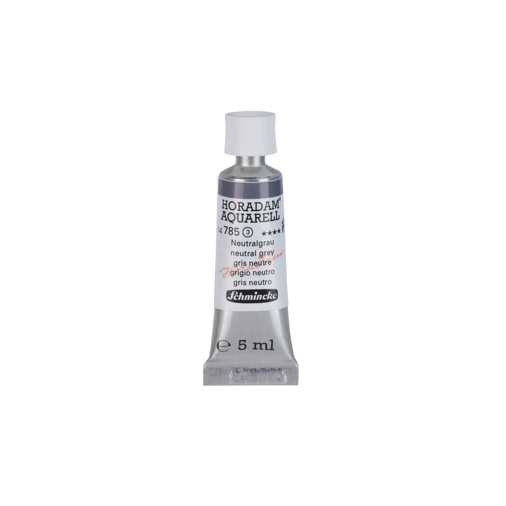 Horadam Aquarell watercolor paint - Schmincke - 785, Neutral Grey, 5 ml