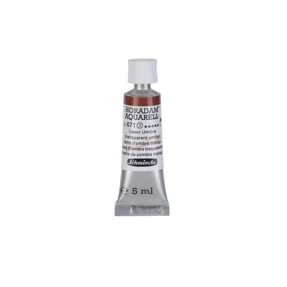 Farba akwarelowa Horadam Aquarell - Schmincke - 671, Transparent Umber, 5 ml