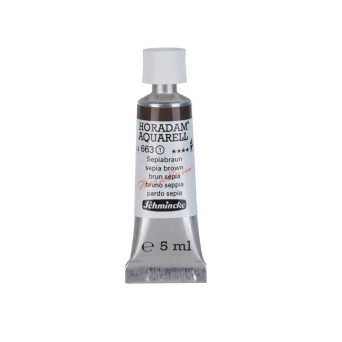 Farba akwarelowa Horadam Aquarell - Schmincke - 663, Sepia Brown, 5 ml