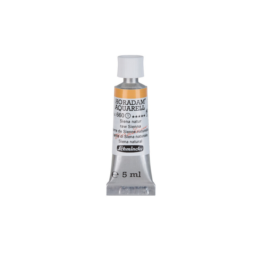 Horadam Aquarell watercolor paint - Schmincke - 660, Raw Sienna, 5 ml