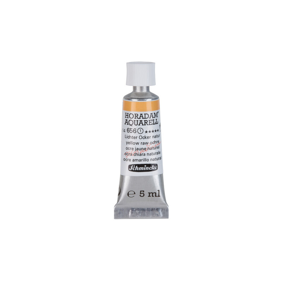 Farba akwarelowa Horadam Aquarell - Schmincke - 656, Yellow Raw Ochre, 5 ml