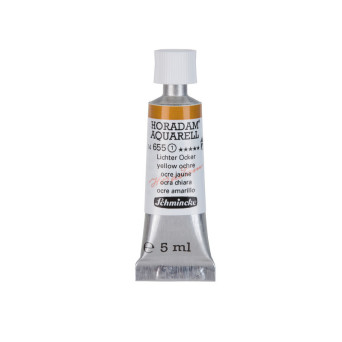 Horadam Aquarell watercolor paint - Schmincke - 655, Yellow Ochre, 5 ml