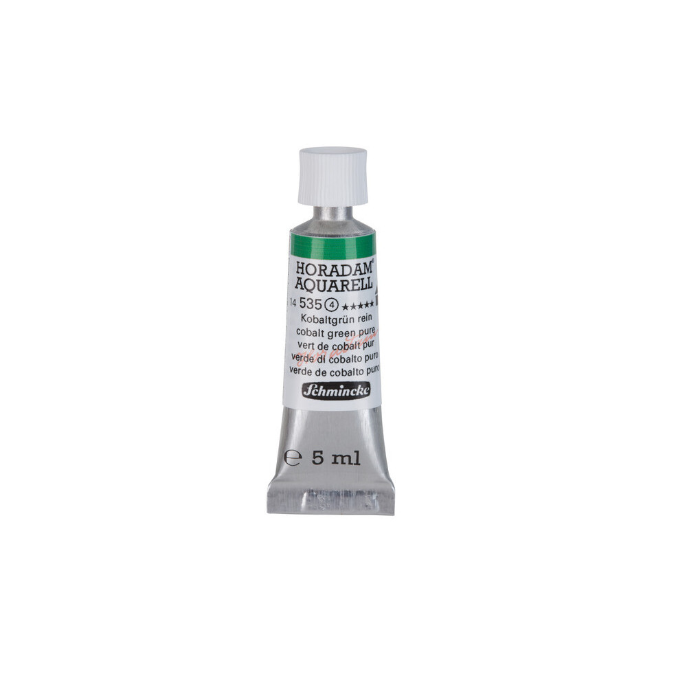 Farba akwarelowa Horadam Aquarell - Schmincke - 535, Cobalt Green Pure, 5 ml
