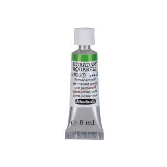 Horadam Aquarell watercolor paint - Schmincke - 526, Permanent Green, 5 ml