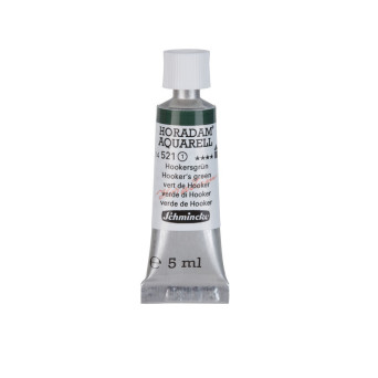 Farba akwarelowa Horadam Aquarell - Schmincke - 521, Hooker's Green, 5 ml
