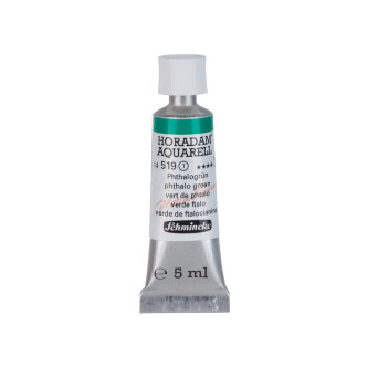 Horadam Aquarell watercolor paint - Schmincke - 519, Phthalo Green, 5 ml