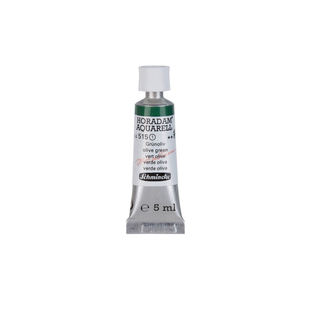Horadam Aquarell watercolor paint - Schmincke - 515, Olive Green, 5 ml