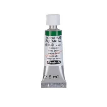 Farba akwarelowa Horadam Aquarell - Schmincke - 514, Helio Green, 5 ml
