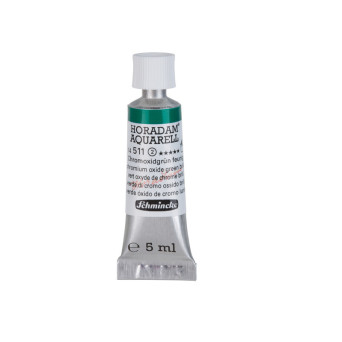 Horadam Aquarell watercolor paint - Schmincke - 511, Chromium Oxide Green Brilliant, 5 ml