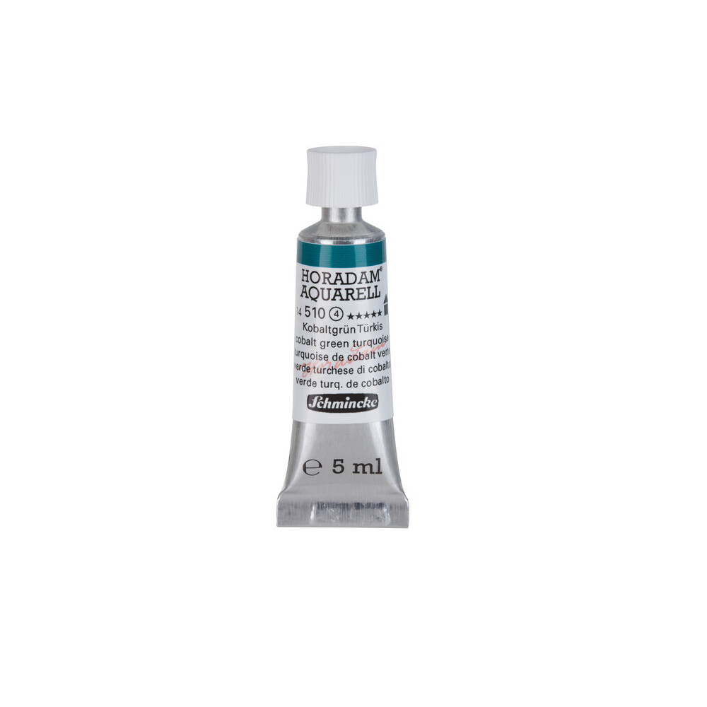 Farba akwarelowa Horadam Aquarell - Schmincke - 510, Cobalt Green Turquoise, 5 ml