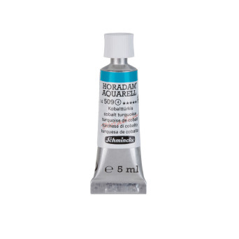 Farba akwarelowa Horadam Aquarell - Schmincke - 509, Cobalt Turquoise, 5 ml