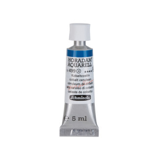Horadam Aquarell watercolor paint - Schmincke - 499, Cobalt Cerulean, 5 ml