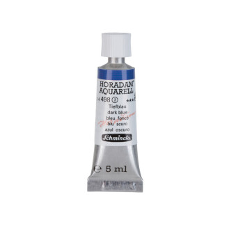 Horadam Aquarell watercolor paint - Schmincke - 498, Dark Blue, 5 ml