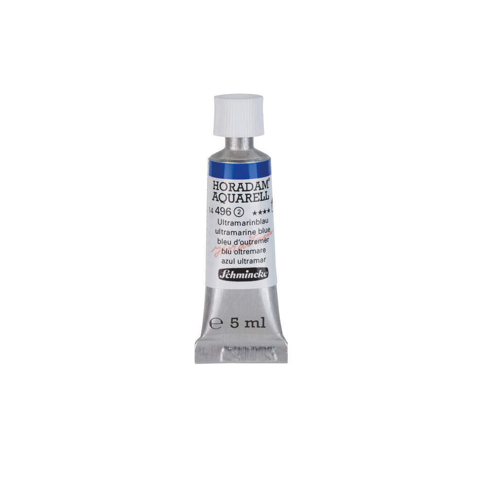 Horadam Aquarell watercolor paint - Schmincke - 496, Ultramarine Blue, 5 ml