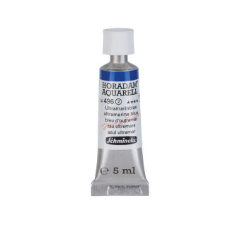 Horadam Aquarell watercolor paint - Schmincke - 496, Ultramarine Blue, 5 ml
