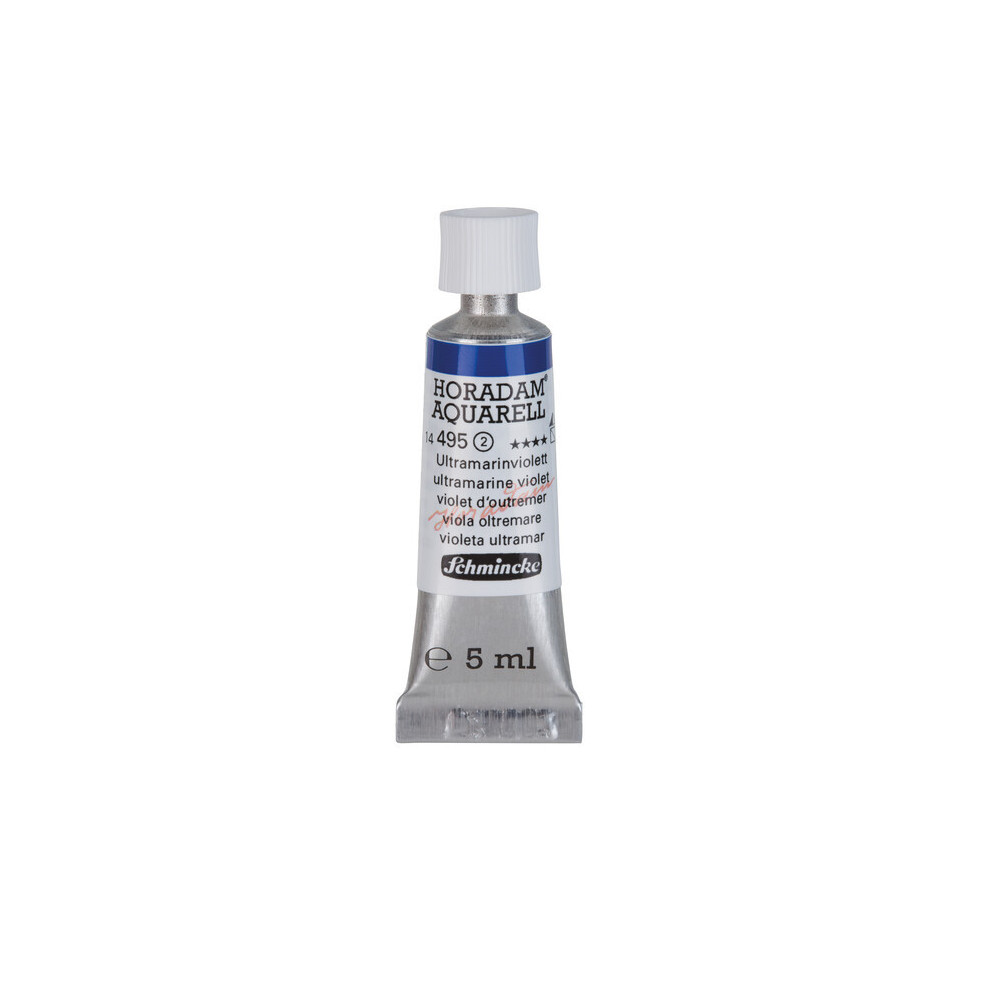 Horadam Aquarell watercolor paint - Schmincke - 495, Ultramarine Violet, 5 ml