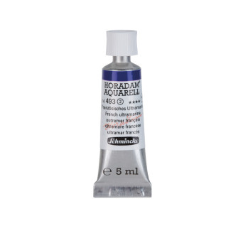 Horadam Aquarell watercolor paint - Schmincke - 493, French Ultramarine, 5 ml