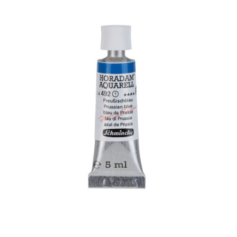 Horadam Aquarell watercolor paint - Schmincke - 492, Prussian Blue, 5 ml