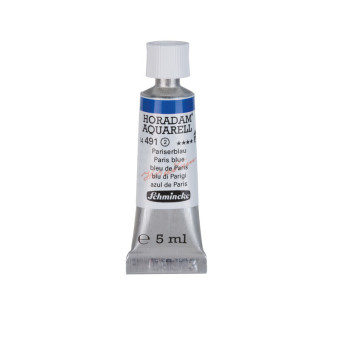Horadam Aquarell watercolor paint - Schmincke - 491, Paris Blue, 5 ml