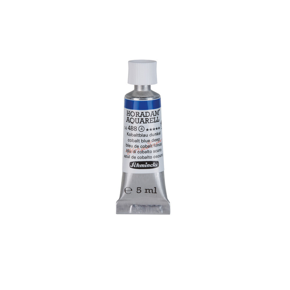 Horadam Aquarell watercolor paint - Schmincke - 488, Cobalt Blue Deep, 5 ml