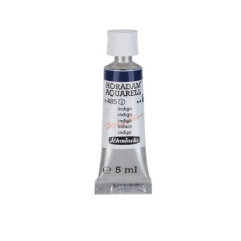 Farba akwarelowa Horadam Aquarell - Schmincke - 485, Indigo, 5 ml