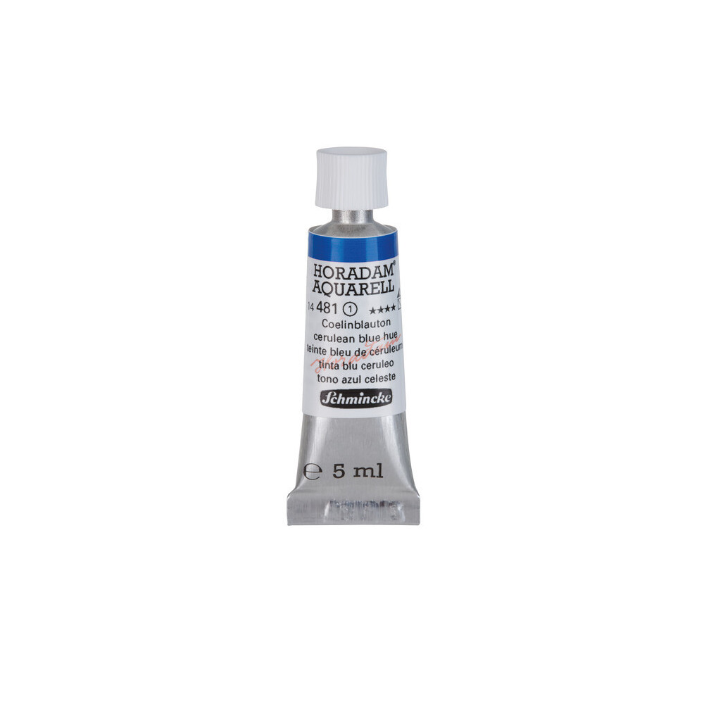 Farba akwarelowa Horadam Aquarell - Schmincke - 481, Cerulean Blue Hue, 5 ml