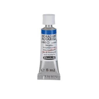 Farba akwarelowa Horadam Aquarell - Schmincke - 480, Mountain Blue, 5 ml