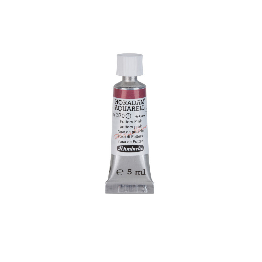 Horadam Aquarell watercolor paint - Schmincke - 370, Potters Pink, 5 ml