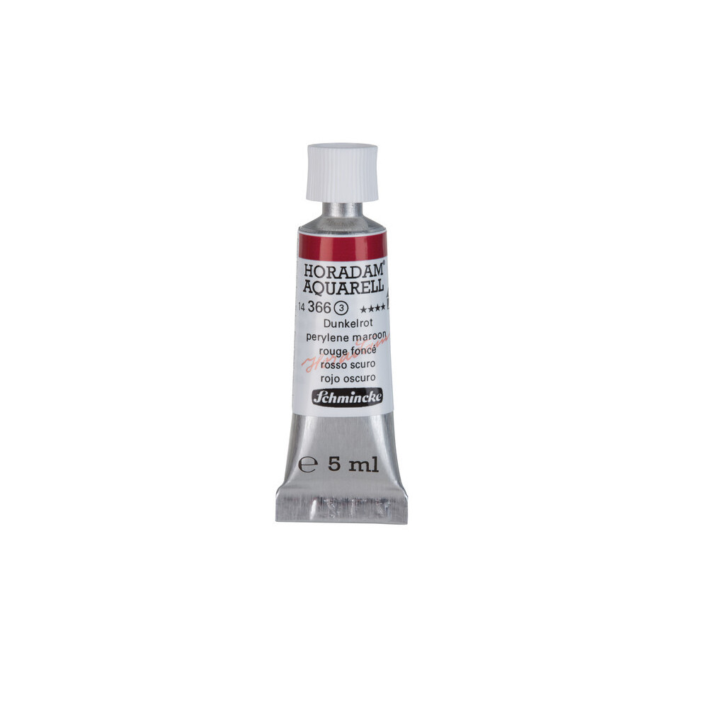 Farba akwarelowa Horadam Aquarell - Schmincke - 366, Perylene Maroon, 5 ml