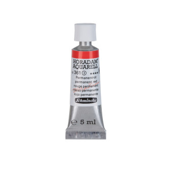 Farba akwarelowa Horadam Aquarell - Schmincke - 361, Permanent Red, 5 ml