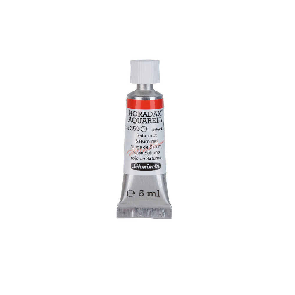 Horadam Aquarell watercolor paint - Schmincke - 359, Saturn Red, 5 ml