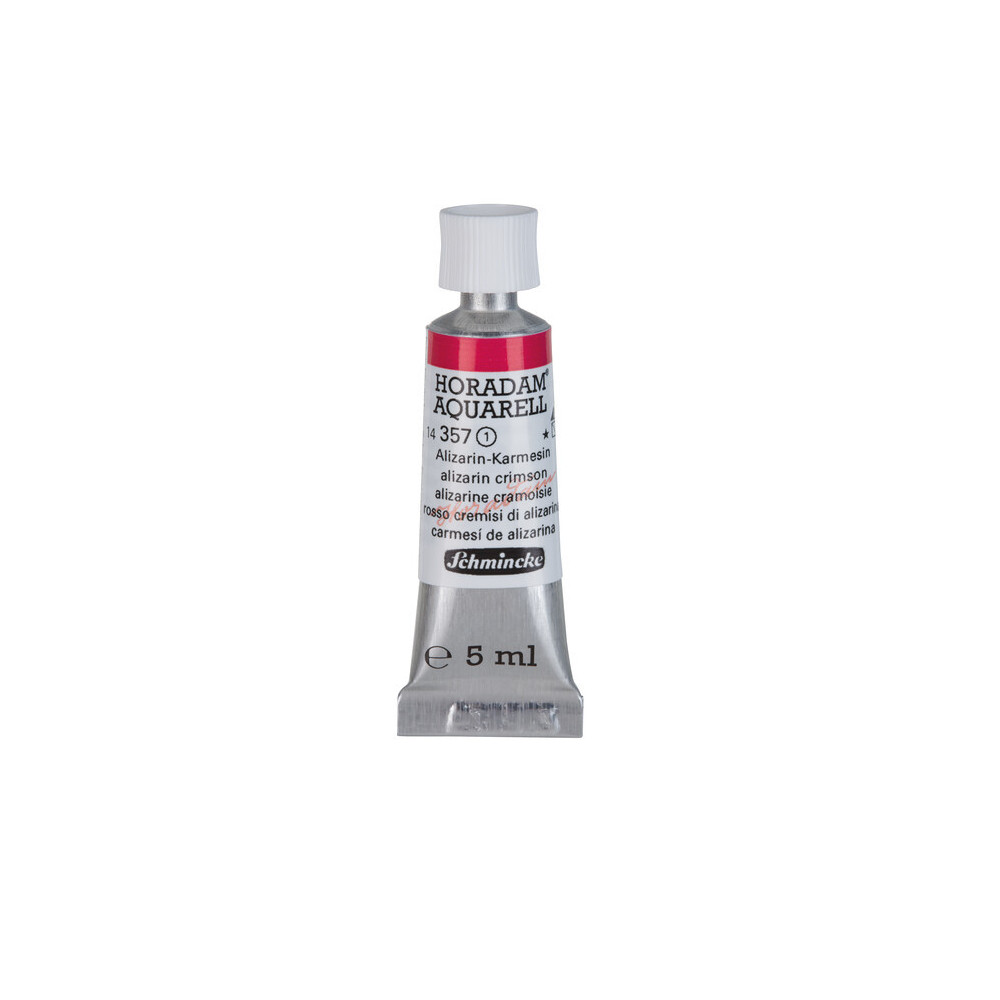 Farba akwarelowa Horadam Aquarell - Schmincke - 357, Alizarin Crimson, 5 ml