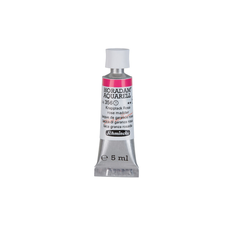Farba akwarelowa Horadam Aquarell - Schmincke - 356, Rose Madder, 5 ml