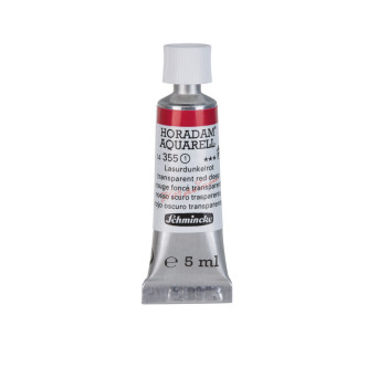 Horadam Aquarell watercolor paint - Schmincke - 355, Transparent Red Deep, 5 ml