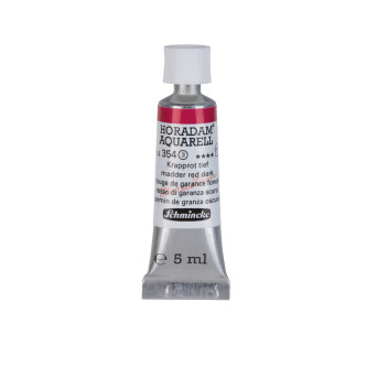 Horadam Aquarell watercolor paint - Schmincke - 354, Madder Red Dark, 5 ml