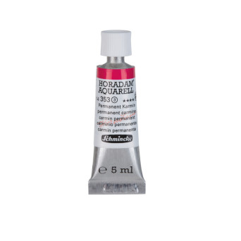 Horadam Aquarell watercolor paint - Schmincke - 353, Permanent Carmine, 5 ml