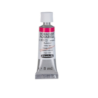 Farba akwarelowa Horadam Aquarell - Schmincke - 351, Ruby Red, 5 ml