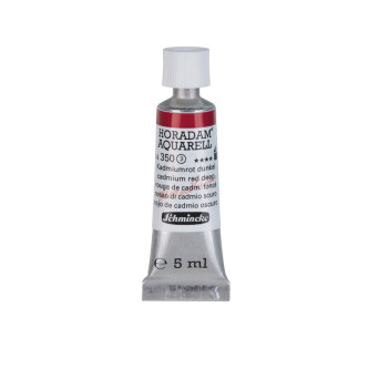 Horadam Aquarell watercolor paint - Schmincke - 350, Cadmium Red Deep, 5 ml