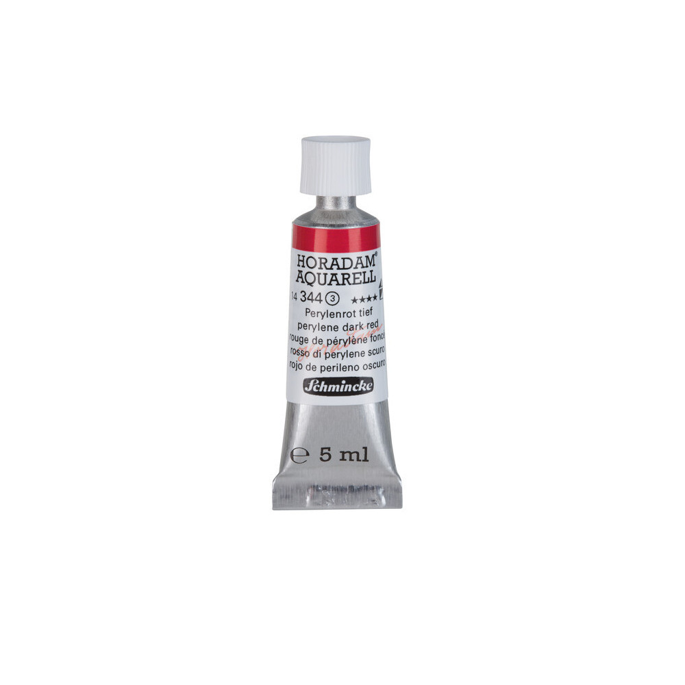 Farba akwarelowa Horadam Aquarell - Schmincke - 344, Perylene Dark Red, 5 ml