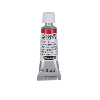 Horadam Aquarell watercolor paint - Schmincke - 344, Perylene Dark Red, 5 ml