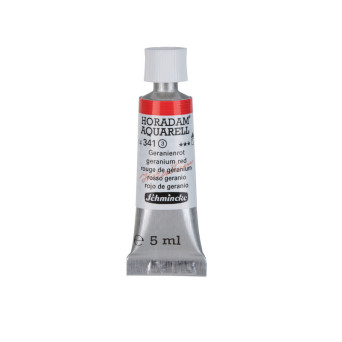 Horadam Aquarell watercolor paint - Schmincke - 341, Geranium Red, 5 ml