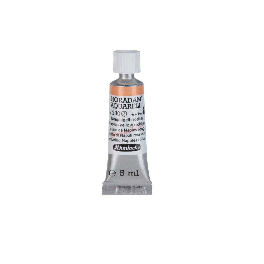 Farba akwarelowa Horadam Aquarell - Schmincke - 230, Naples Yellow Reddish, 5 ml